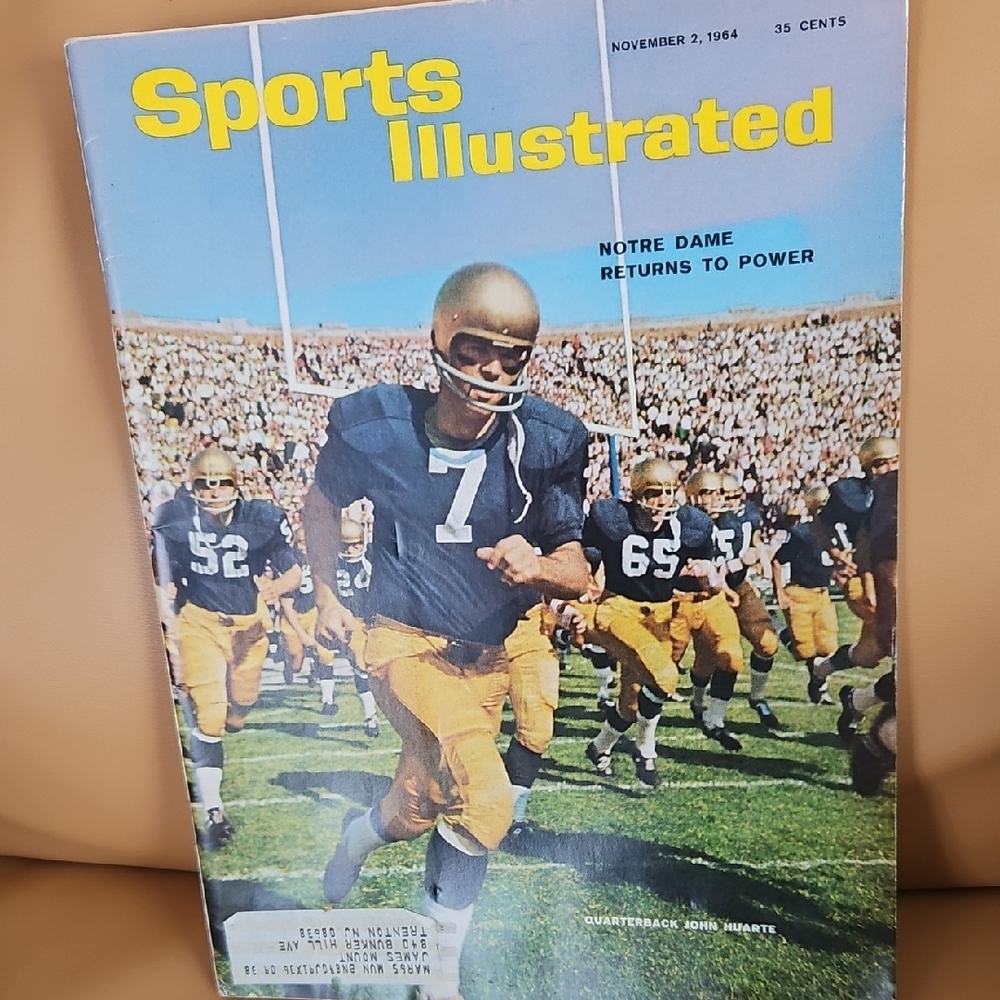 Sports Illustrated "Notre Dame Returns to Power" November 2, 1964
